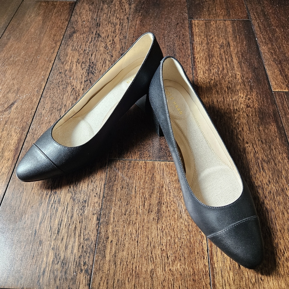 [NEW] Cole Haan Go-To Block Heel Pump – Size 5.5B